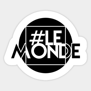 #LEMONDE OFFICIAL FIRST TSHIRT Sticker